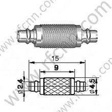 MMCX männliche Crimp für RG174 RF-Anschluss