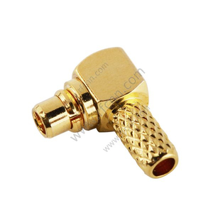 MMCX männliche rechte Winkel Crimp für RG316 - RF-Anschluss